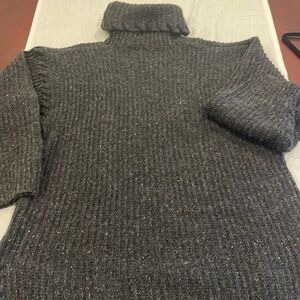 Warm Knit Sweater, one of a kind. Cotton? SIZE see pics